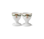 StarFluted Christmas Egg Cups (pair)